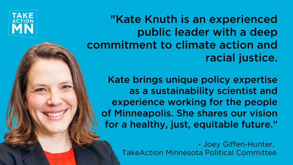 Kate Knuth, candidate for MPLS mayor