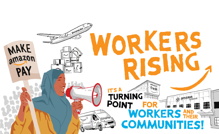 workers rising graphic